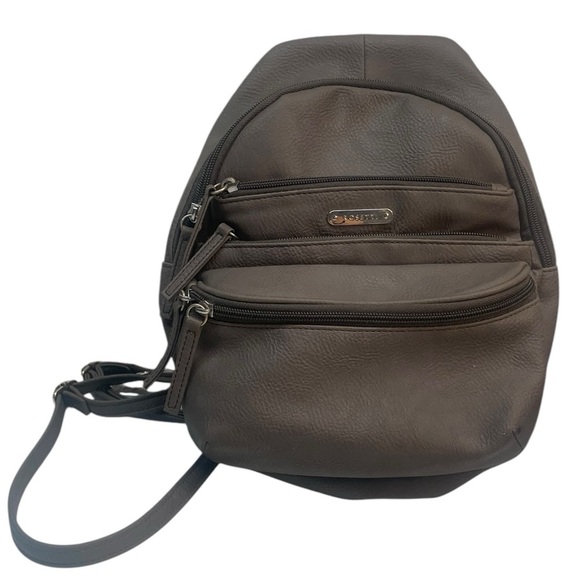 Rosetti Handbags - ROSETTI Gray Cross Body Convertible Backpack Bag